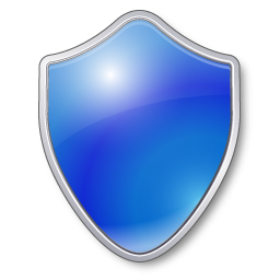 Shield blue