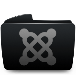Folder black joomla