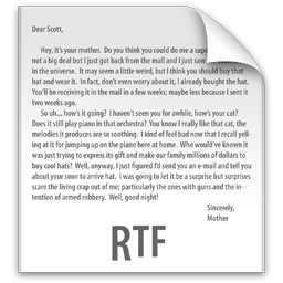 File RTF