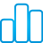 Chart Bar blue