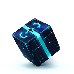 Blue cube