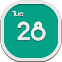 Calendar Flat Round