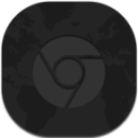 Chrome Flat Round