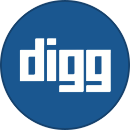 Digg Round With Border