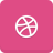Dribbble Flat
