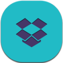 Dropbox Flat Round