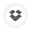 Dropbox white round