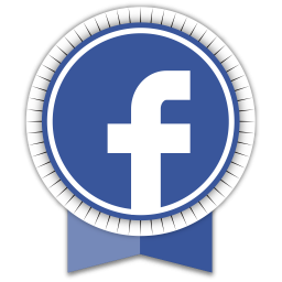 Facebook Round Ribbon