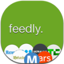 Feedly Flat Round