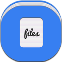 Files Alt Flat Round