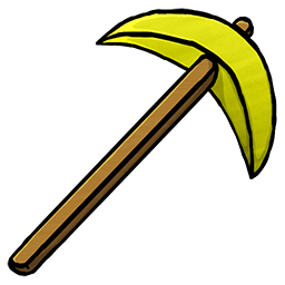 Gold Pickaxe