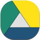 Googledrive Flat Round