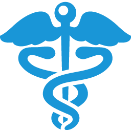 Health Sign blue