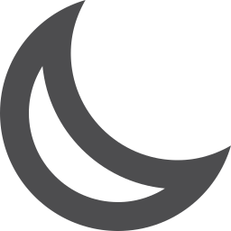 Moon Stroke Vector