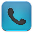 Phone Blue And Black