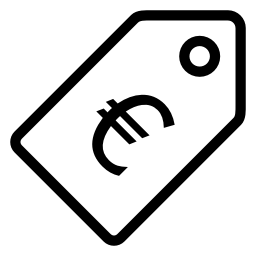 Price Tag Euro Vector