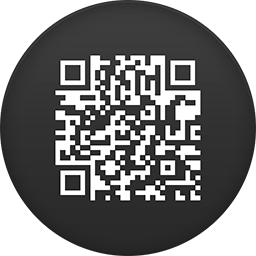 Qr Code flat circle