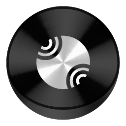 Server Black Drive Circle