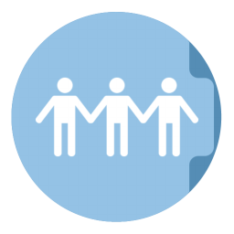 Share Folder Circle