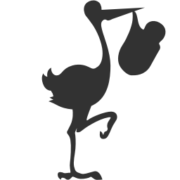 Stork With Bundle