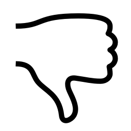 Thumb Down Vector