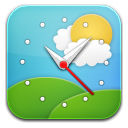 Weather Clock Simple