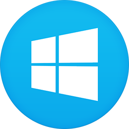 Windows 8 flat circle